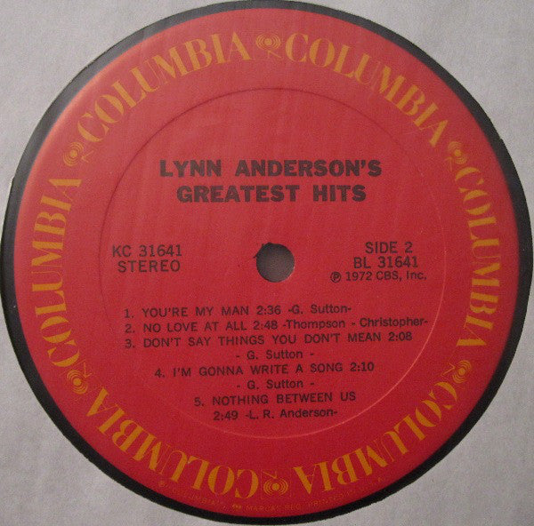 Lynn Anderson : Lynn Anderson's Greatest Hits (LP,Compilation)