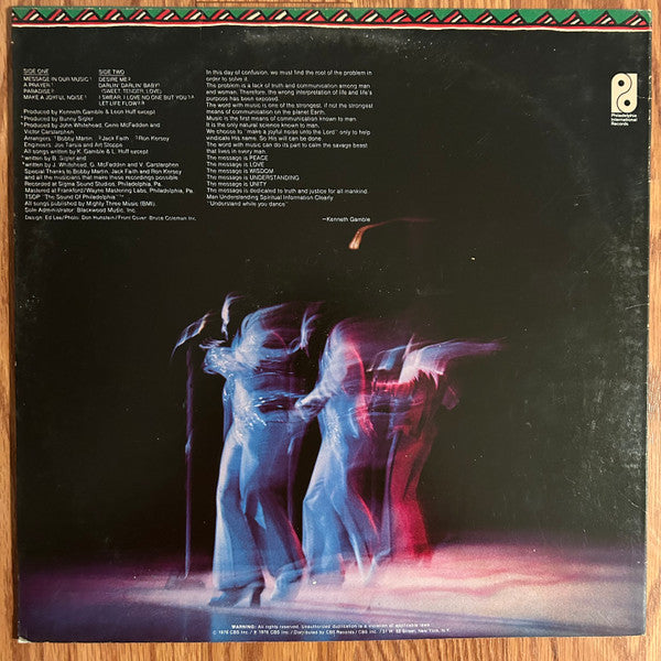 O'Jays, The : Message In The Music (LP)