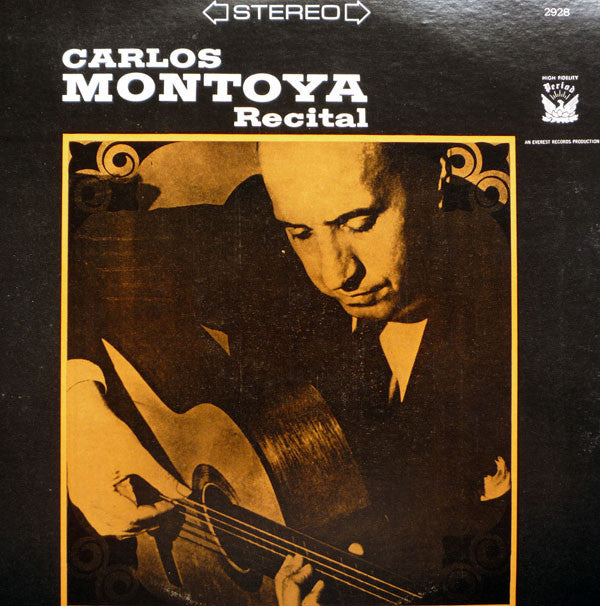 Carlos Montoya : Guitar Recital (LP,Album,Reissue,Stereo)