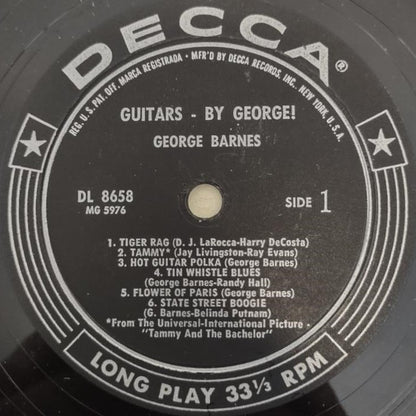 George Barnes : Guitars - By George! (LP,Album)