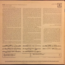 Johann Sebastian Bach / Glenn Gould : The Well-Tempered Clavier, Book I, Preludes And Fugues 1-8 (LP,Album,Mono)