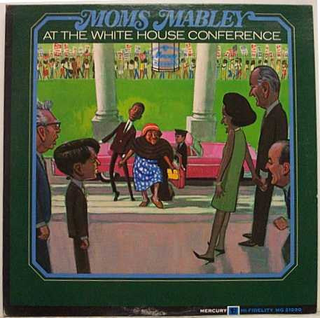 Moms Mabley : At The White House Conference (LP,Album,Mono)