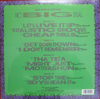 Walker & Royce : No Big Deal (LP,Album,Picture Disc)