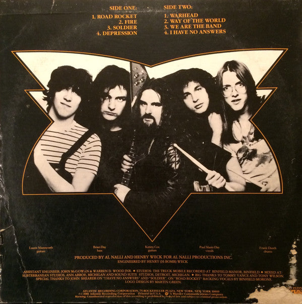 More (4) : Warhead (LP,Album)