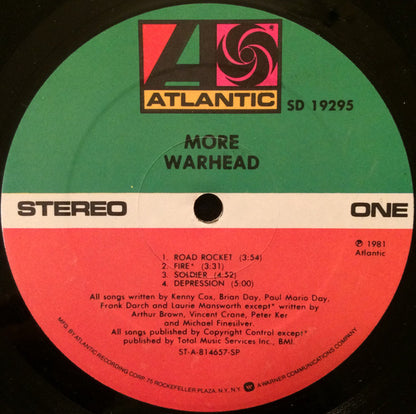 More (4) : Warhead (LP,Album)