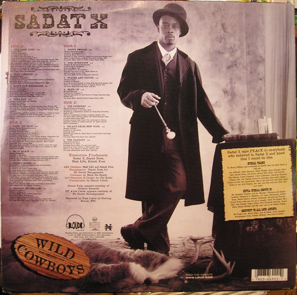 Sadat X : Wild Cowboys (LP,Album)