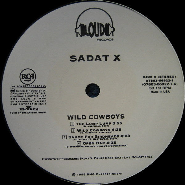 Sadat X : Wild Cowboys (LP,Album)