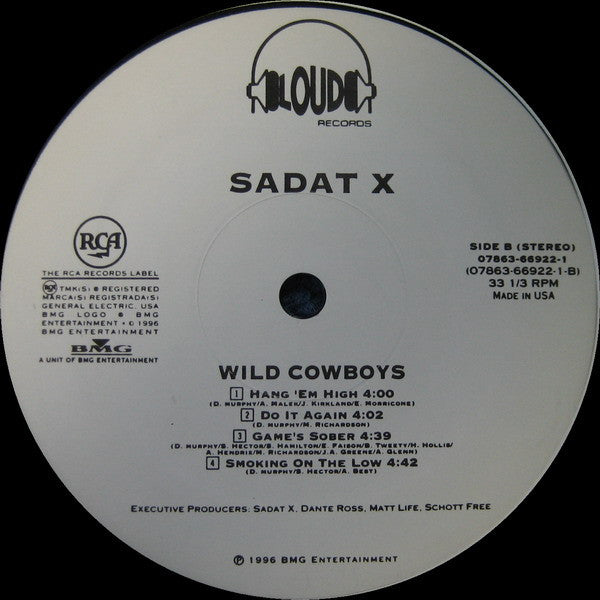 Sadat X : Wild Cowboys (LP,Album)