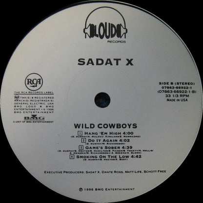 Sadat X : Wild Cowboys (LP,Album)