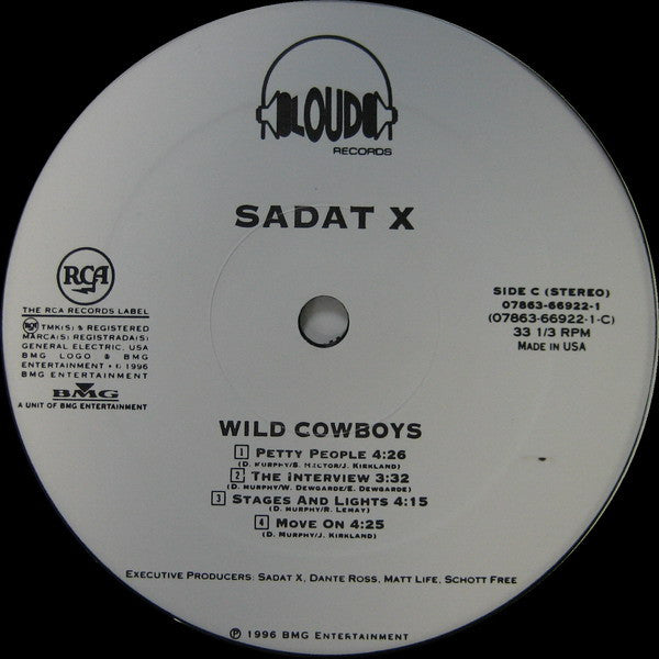 Sadat X : Wild Cowboys (LP,Album)