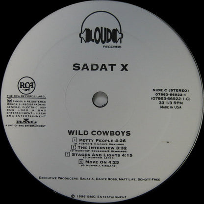 Sadat X : Wild Cowboys (LP,Album)
