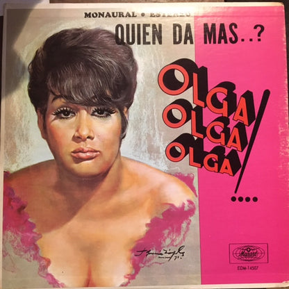 Olga Guillot : ¿Quién Da Más..? ¡Olga, Olga, Olga! (LP,Album,Stereo)
