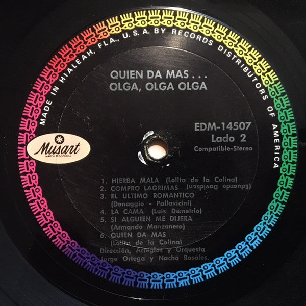 Olga Guillot : ¿Quién Da Más..? ¡Olga, Olga, Olga! (LP,Album,Stereo)