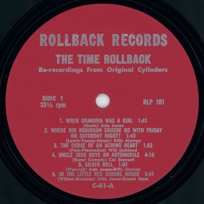 Various : The Time Rollback (LP,Compilation)