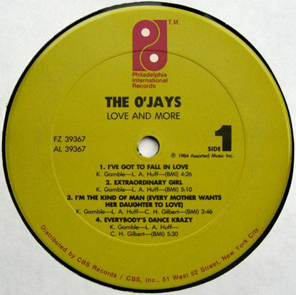 O'Jays, The : Love And More (LP,Album)