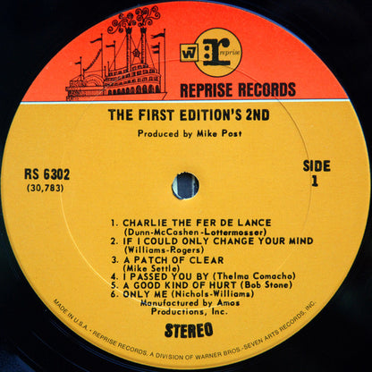 Kenny Rogers & The First Edition : The First Edition's 2nd (LP,Album,Stereo)