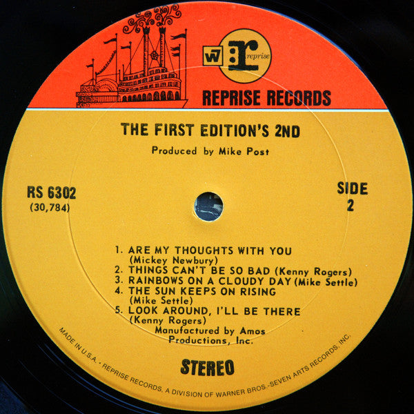 Kenny Rogers & The First Edition : The First Edition's 2nd (LP,Album,Stereo)