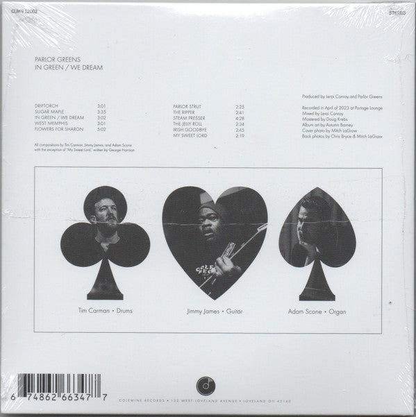 Parlor Greens : In Green / We Dream (Album,Stereo)