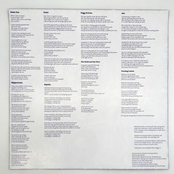 Ananga Martin : Santa Ana (LP, Album, Ltd, Ran)