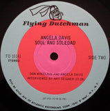 Angela Davis : Soul And Soledad (LP,Album)