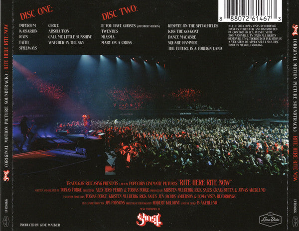 Ghost (32) : Rite Here Rite Now (Original Motion Picture Soundtrack) (Album)