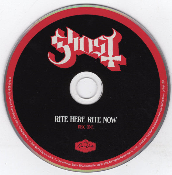 Ghost (32) : Rite Here Rite Now (Original Motion Picture Soundtrack) (Album)