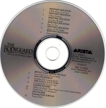 Various : The Bodyguard (Original Soundtrack Album) (Album,Club Edition)