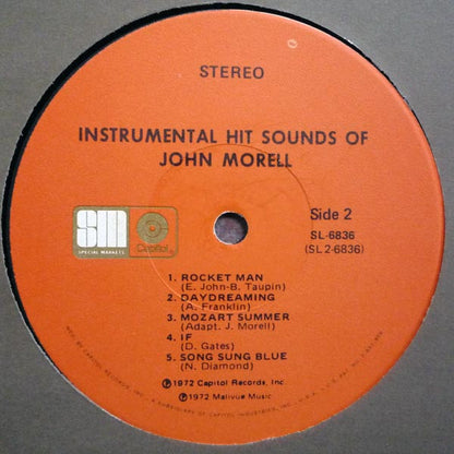 John Morell : Instrumental Hit Sounds Of John Morell (LP,Limited Edition)