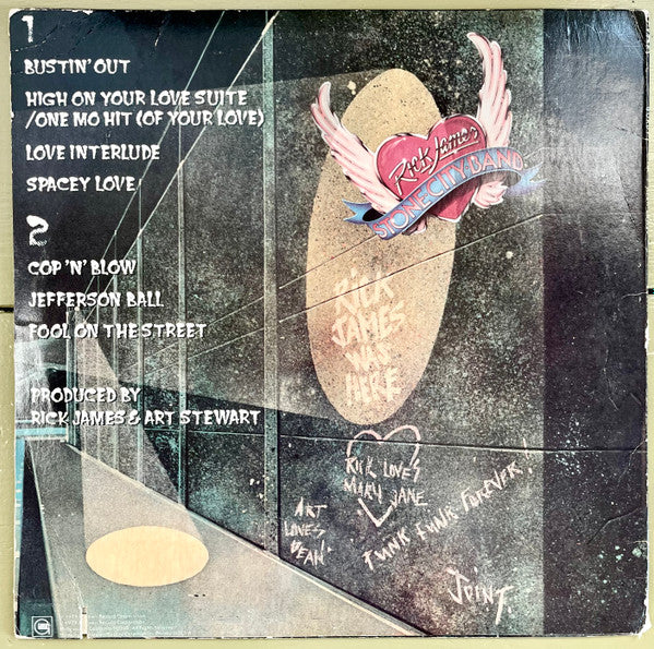 Rick James : Bustin' Out Of L Seven (LP,Album)