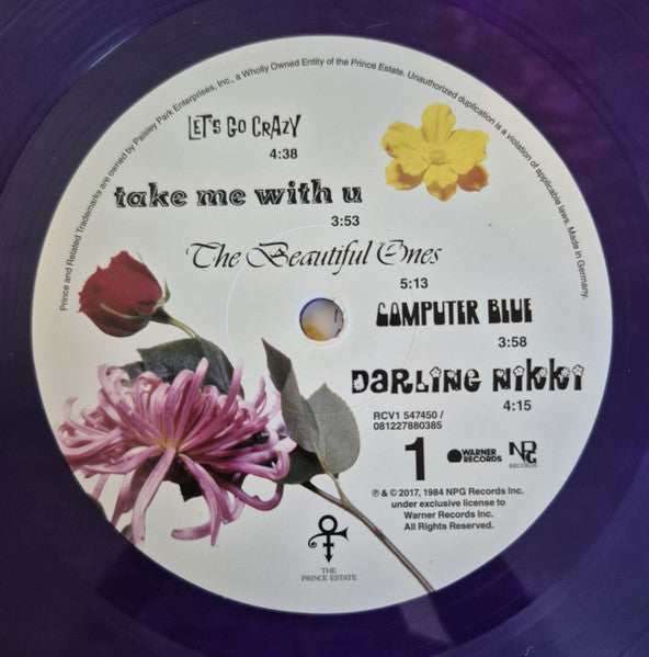 Prince And The Revolution : Purple Rain (LP,Album,Limited Edition,Reissue)