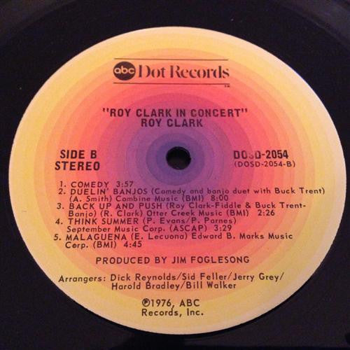 Roy Clark : Roy Clark In Concert (LP,Album)