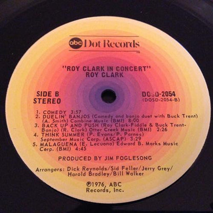 Roy Clark : Roy Clark In Concert (LP,Album)