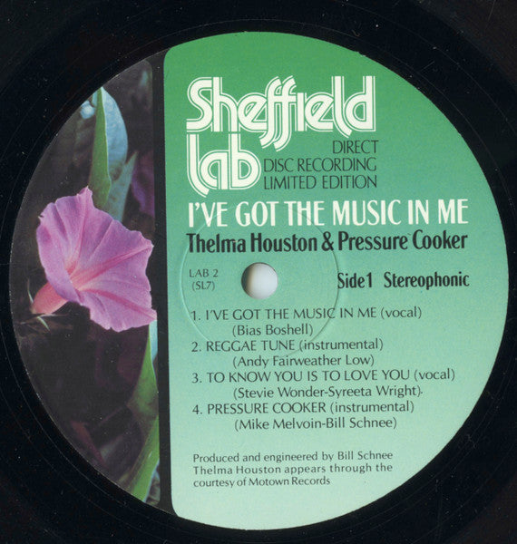 Thelma Houston & Pressure Cooker : I've Got The Music In Me (LP,Album,Limited Edition)