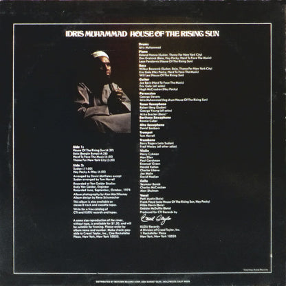 Idris Muhammad : House Of The Rising Sun (LP,Album)