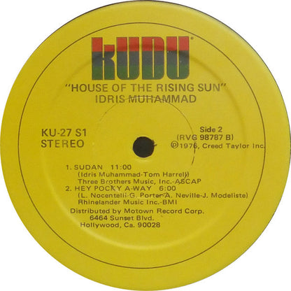 Idris Muhammad : House Of The Rising Sun (LP,Album)