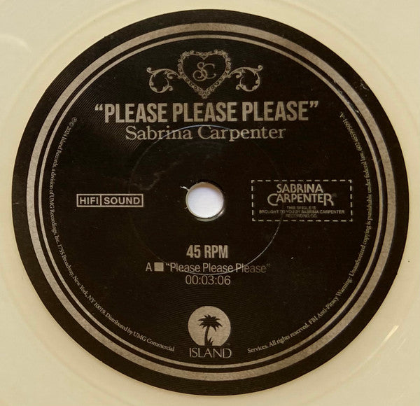 Sabrina Carpenter : Please Please Please (7",45 RPM,Single)
