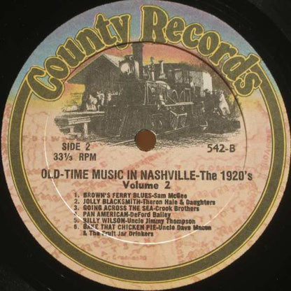 Various : Nashville - The Early String Bands Volume 2 (LP,Compilation)