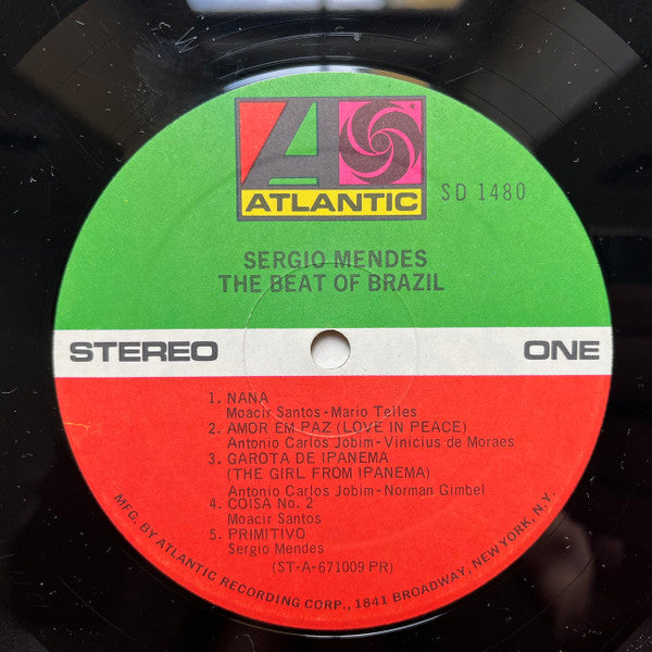 Sérgio Mendes : The Beat Of Brazil (LP,Reissue,Stereo)