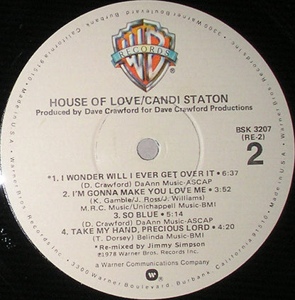 Candi Staton : House Of Love (LP,Album)
