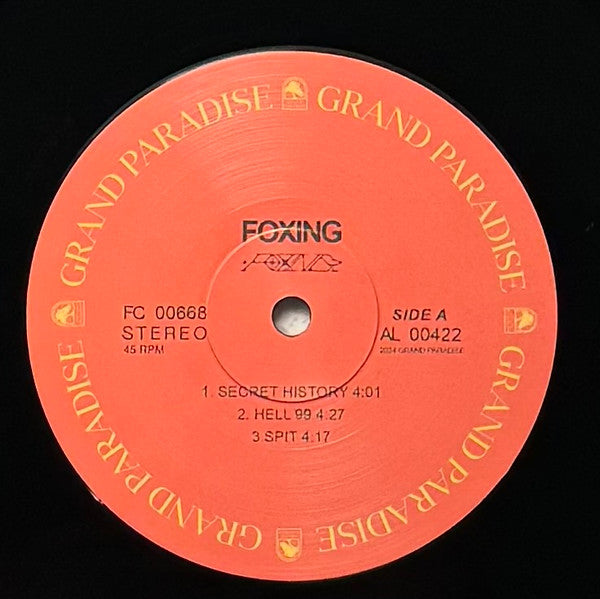 Foxing : Foxing (LP,Album)