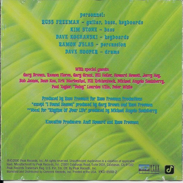 Rippingtons, The Featuring Russ Freeman (2) : Life In The Tropics (Album)