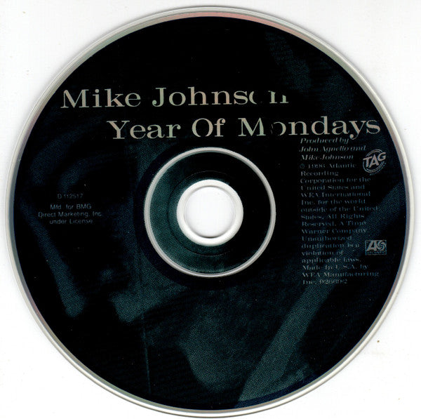 Mike Johnson (8) : Year Of Mondays (Album,Club Edition)