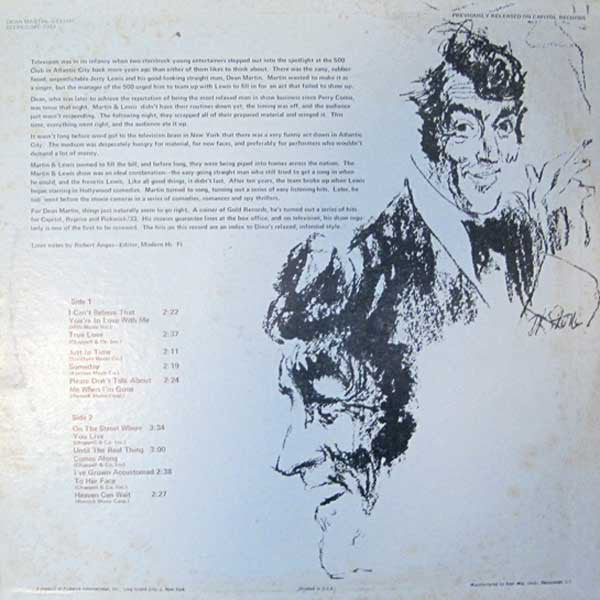 Dean Martin : Deluxe (LP,Album,Reissue)