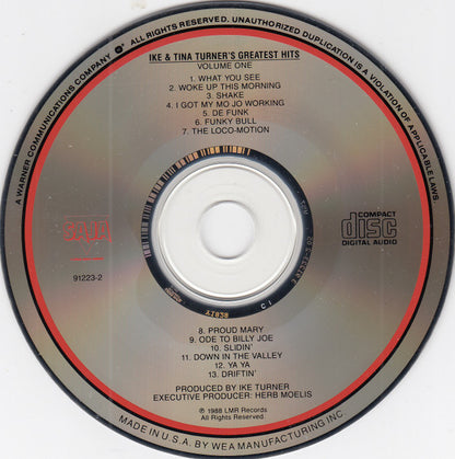 Ike & Tina Turner : Greatest Hits - Volume One (Compilation,Reissue)