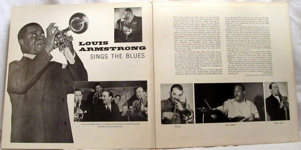 Louis Armstrong : Sings The Blues (LP,Compilation)