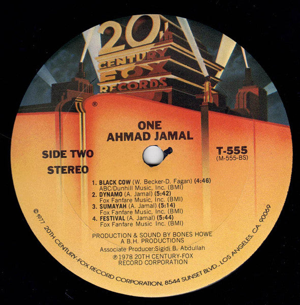 Ahmad Jamal : One (LP,Album)