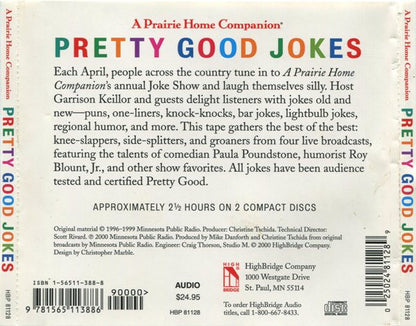 Various Featuring Garrison Keillor, Paula Poundstone, Roy Blount, Jr. : Pretty Good Jokes (Compilation)