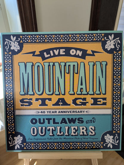 Various : Live On Mountain Stage: Outlaws And Outliers (LP,Limited Edition)