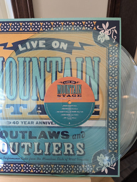 Various : Live On Mountain Stage: Outlaws And Outliers (LP,Limited Edition)