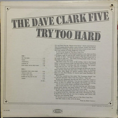 Dave Clark Five, The : Try Too Hard (LP,Album,Mono)